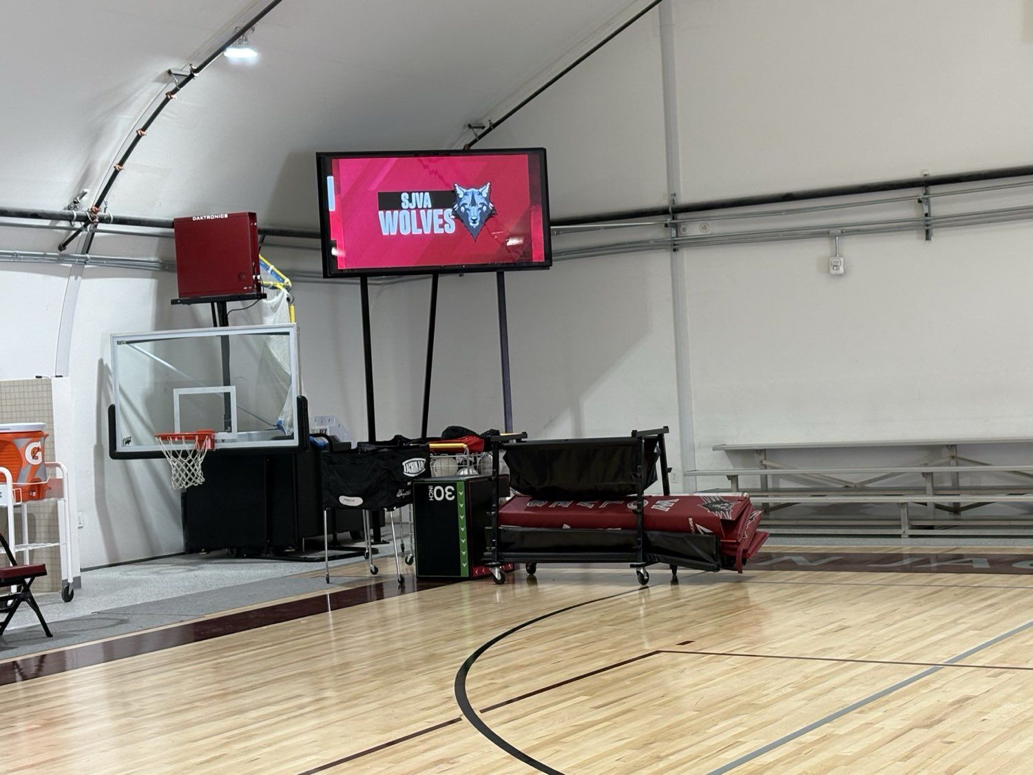Scoreboard and team display